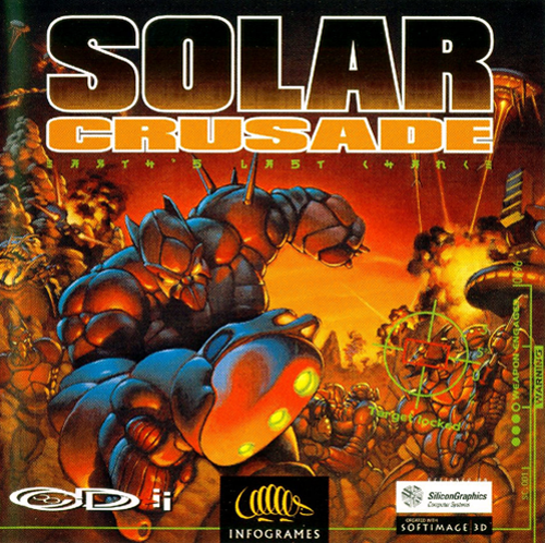 Solar Crusade box art for CD-i